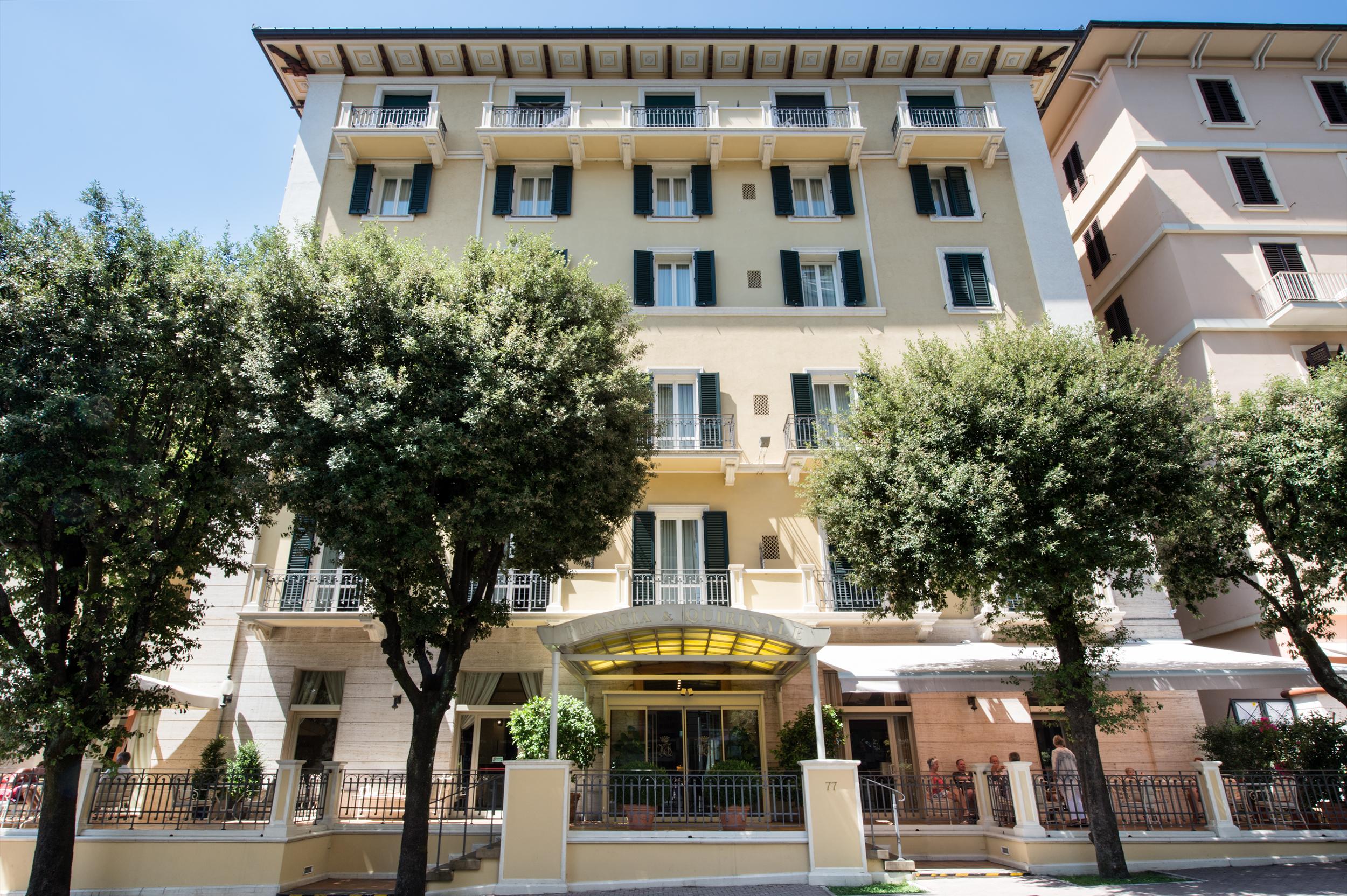 Hotel Francia E Quirinale Montecatini Terme Exterior photo